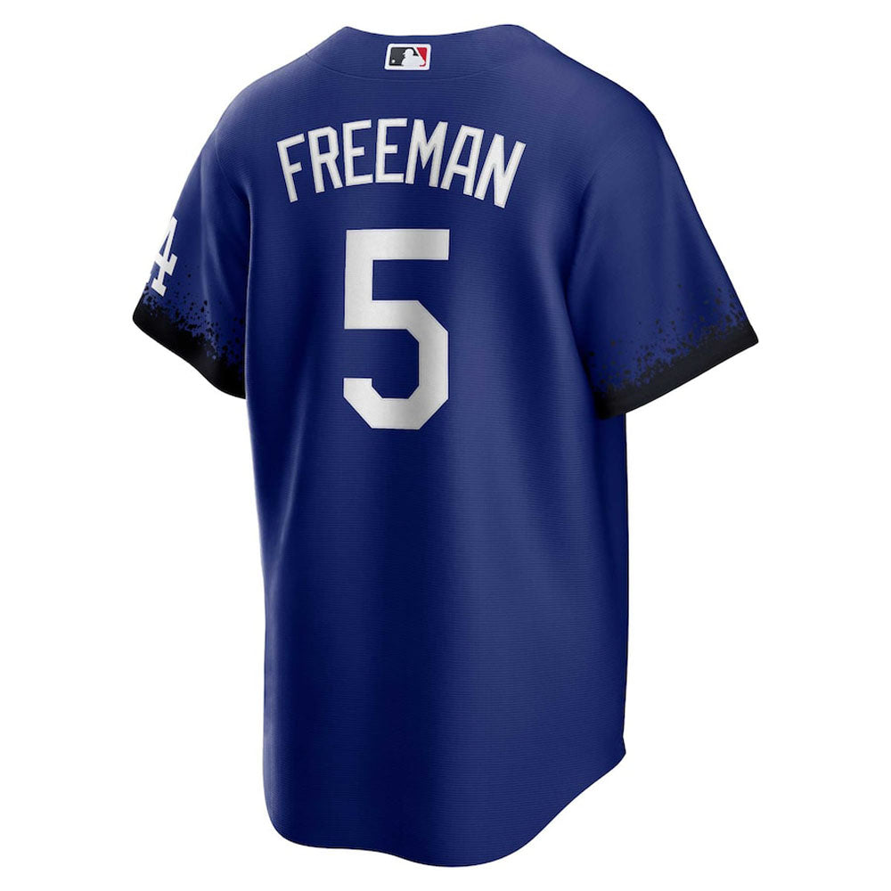 Men's Los Angeles Dodgers Freddie Freeman City Connect Replica Jersey - Royal